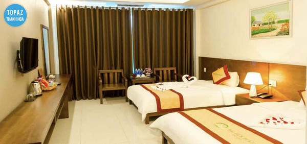 Phòng đẹp của Hải Tiến Plaza Hotel tại biển Hải Tiến