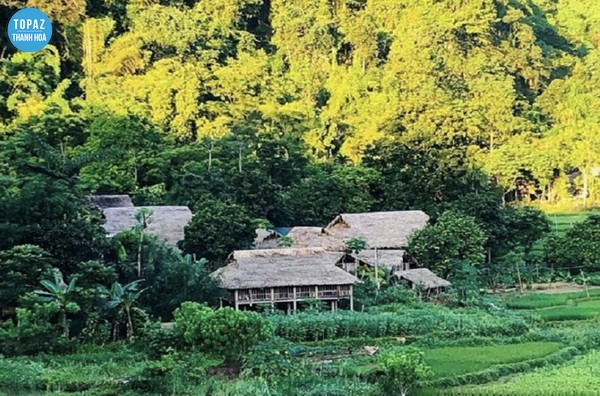 Bản Hiêu Pù Luông: Bức tranh quê mang vẻ đẹp yên bình 