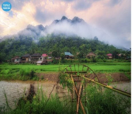 Sự yên bình của bản Hiêu Pù Luông