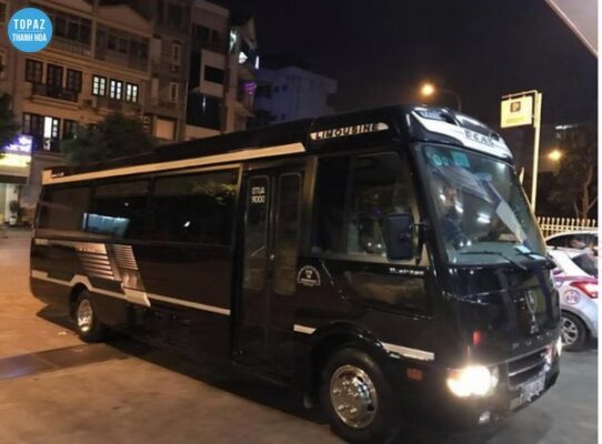 Hình ảnh xe limousine Hà Nội Pù Luông Puso