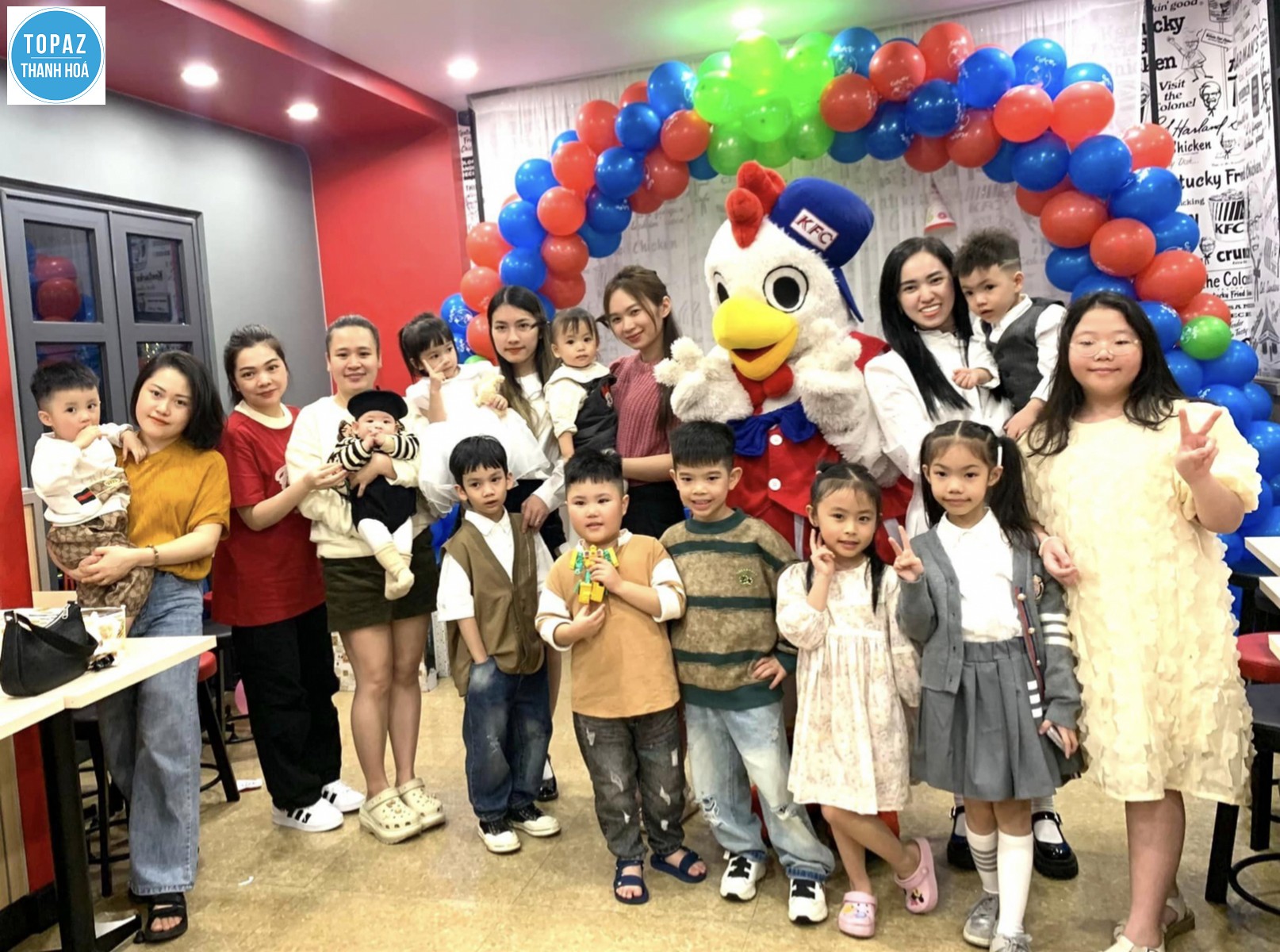 KFC Thanh Hoá tổ chức sinh nhật cho các bạn nhỏ 