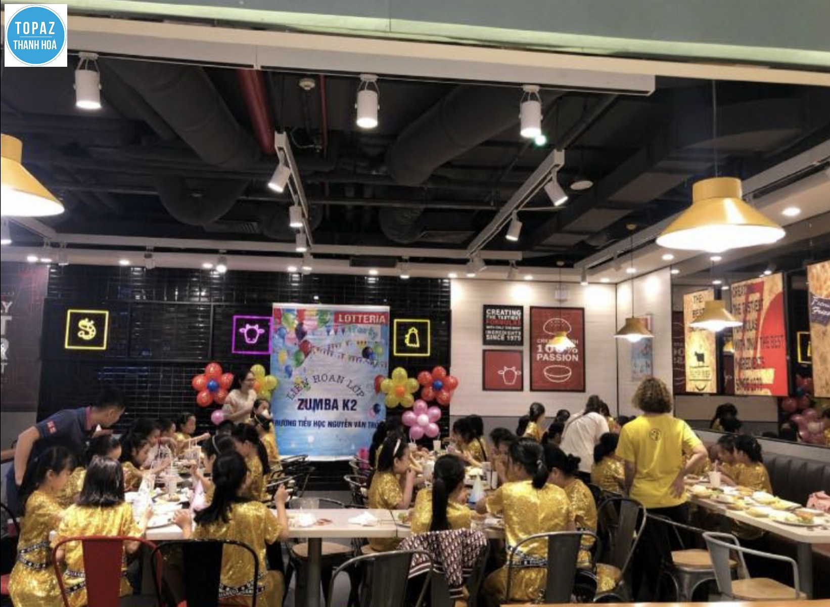 Hình ảnh không gian của Lotteria Vincom Thanh Hoá