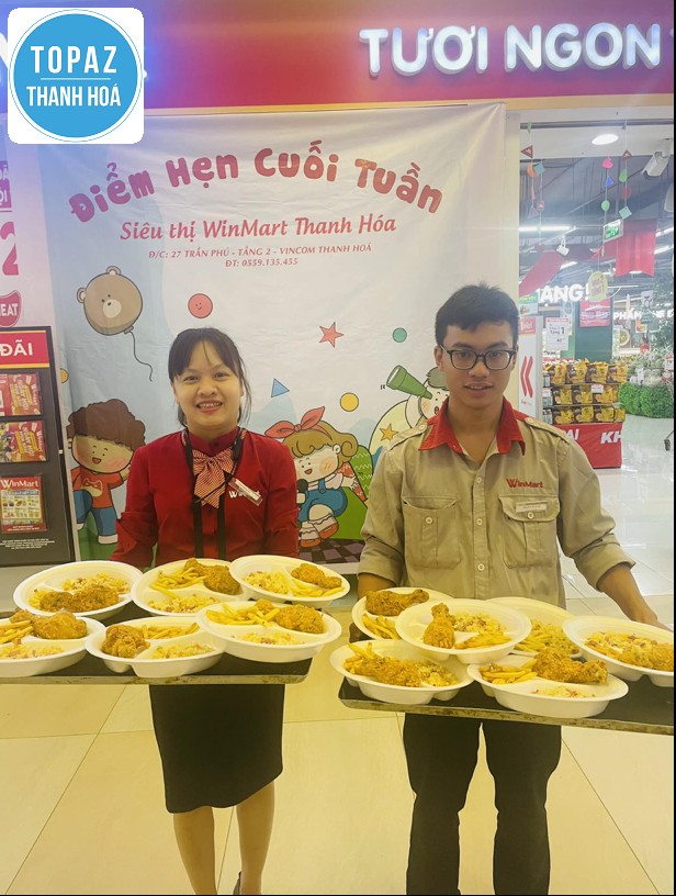 Hình ảnh nhân viên tại Winmart 