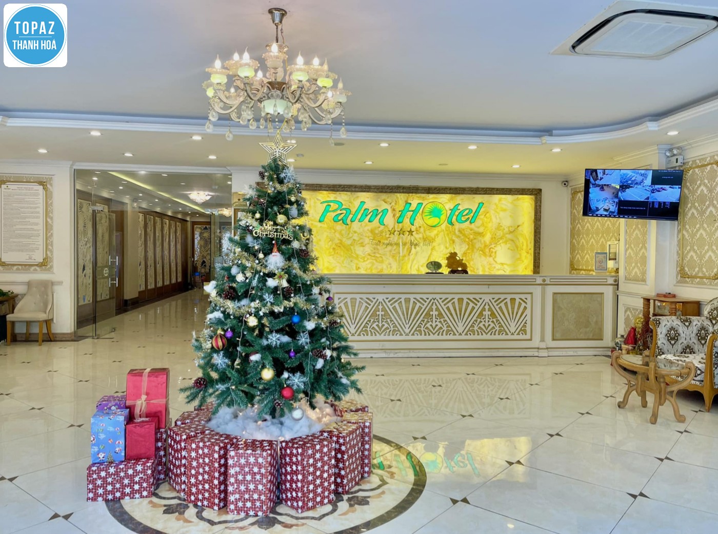 Hình ảnh sảnh lễ tân của Palm Hotel 