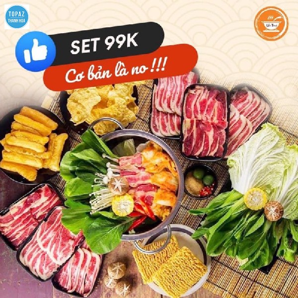 Lẩu Time - Buffet bò 99k - Buffet Thanh Hóa 