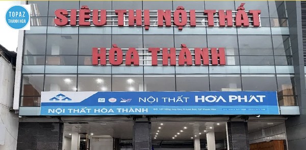 Hình ảnh siêu thị nội thất Hoà Thành đại chỉ mua tủ quần áo ở Thanh Hoá chất lượng 