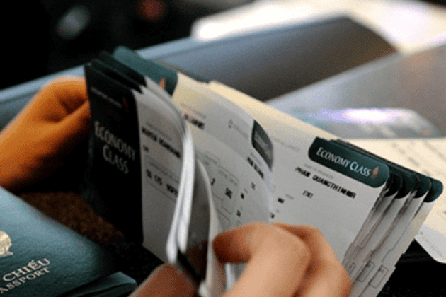 Chọn thời gian bay khi đặt vé